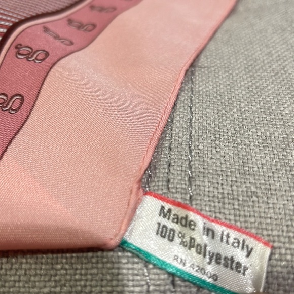 Monogram Scarf made in Italy - Picture 2 of 3